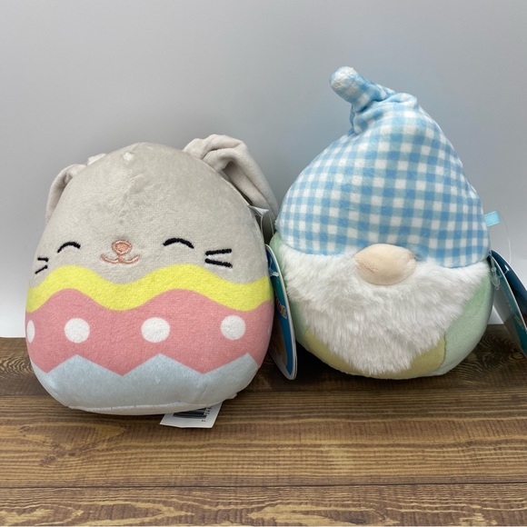 Easter Squishmallows Mini Plush 4 Inch Stuffed Animals Bunny Chicks Gnome Lamb - Picture 9 of 14